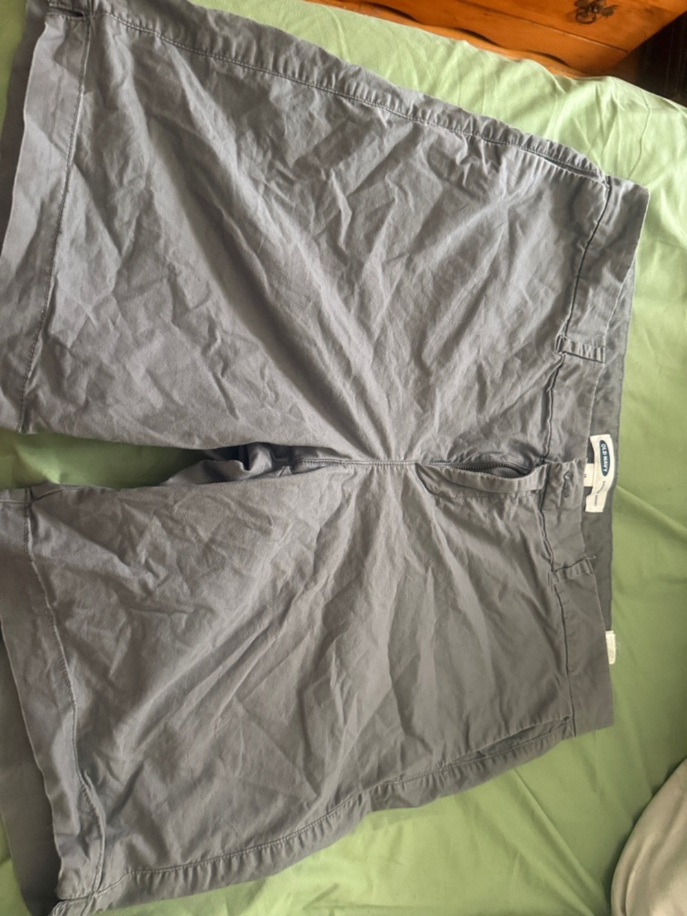 Old Navy Gray women Bermuda  Flat-Front Shorts
